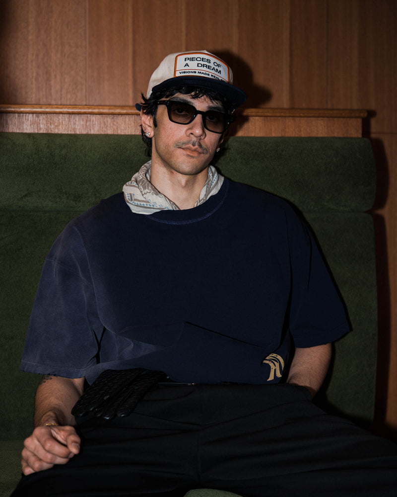 GARMENT DYED MONOGRAM T-SHIRT