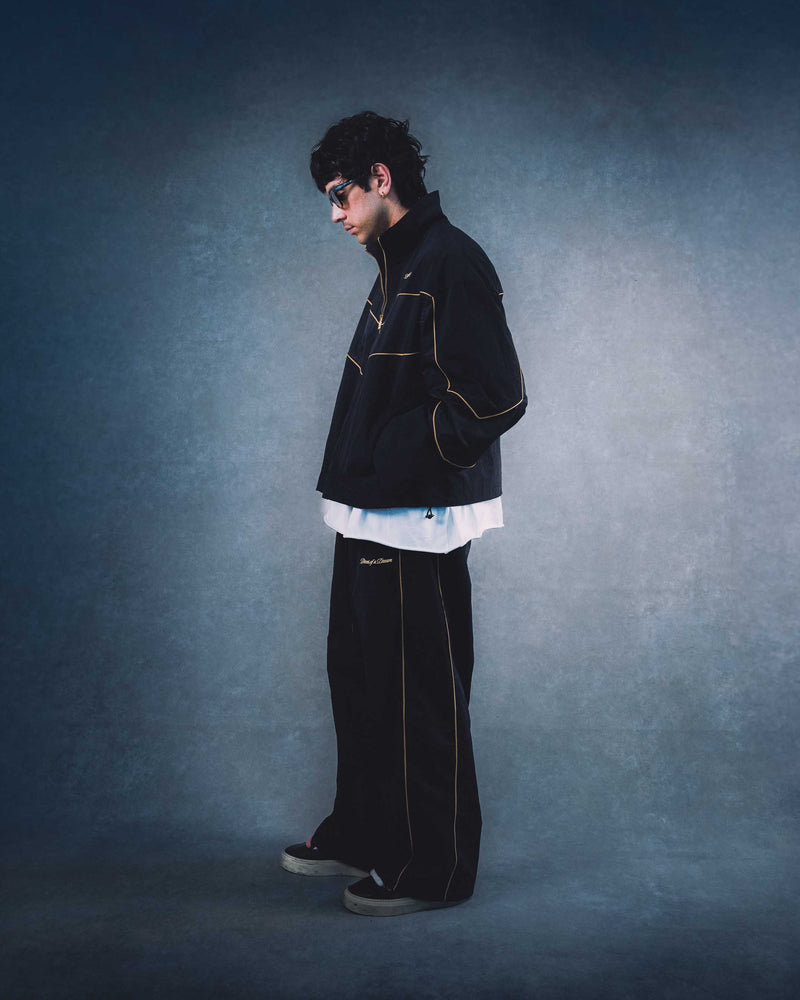 Panel Track Pants — full look on model