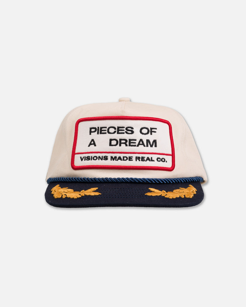 Two-Tone Patchwork Hat - front
